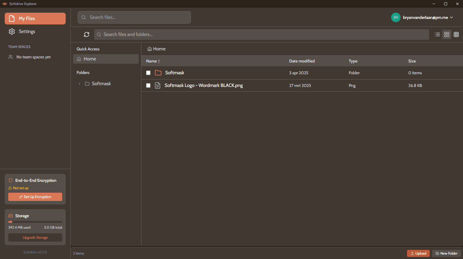 Softdrive Explorer integrated with Windows and macOS